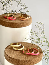 Lade das Bild in den Galerie-Viewer, Argento Furioso ColorSplash Hoops Pink

