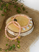 Lade das Bild in den Galerie-Viewer, Pink Sand Armband Beach Rose Discs
